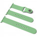Силіконовий ремінець для Apple Watch Sport Band 42(ser.1-3)/44/45/46/49mm (S/M & M/L) 3pcs (М'ятний / Mint)