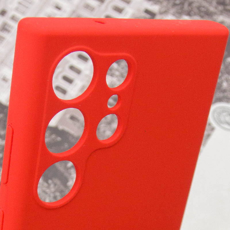 Заказать Чехол Silicone Cover Lakshmi Full Camera (AAA) для Samsung Galaxy S23 Ultra (Красный / Red) на vchehle.ua