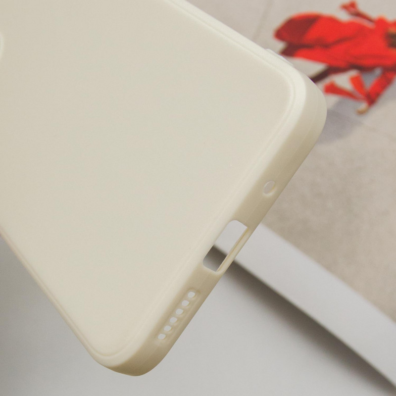 Заказать Силиконовый чехол Candy Full Camera для Xiaomi Redmi 12 (Бежевый / Antique White) на vchehle.ua