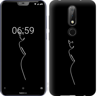 

Чехол Силуэт1 для Nokia 6.1 Plus 809867
