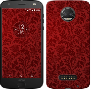 

Чохол Чохол цвета бордо для Motorola Moto Z3 Play 672584