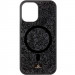 TPU чехол Bling World Rock Diamond with Magnetic Safe для Apple iPhone 16 (6.1") (Black)
