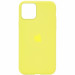 Чохол Silicone Case Full Protective (AA) на Apple iPhone 15 Pro (6.1") (Жовтий / Bright Yellow)