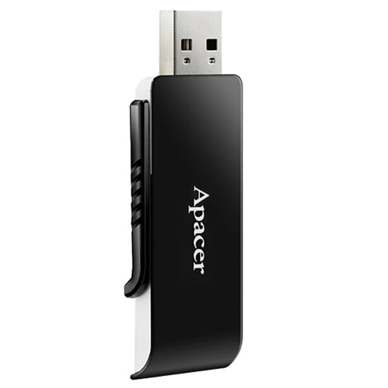 Флеш накопичувач Apacer USB 3.2 AH350 128Gb (Black)