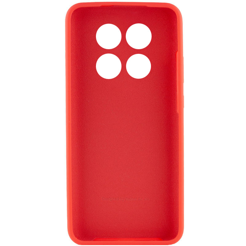 Фото Чехол Silicone Cover Full Camera (AA) для Xiaomi Redmi Note 14 Pro 4G (Красный / Red) на vchehle.ua
