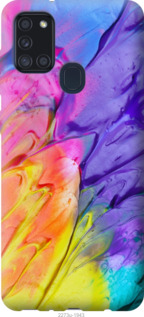 

Чохол Різнокольорові фарби на Samsung Galaxy A21s A217F 968606