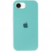 Чехол Silicone Case Full Protective (AA) для Apple iPhone 16e (6.1") (Бирюзовый / Marine Green)