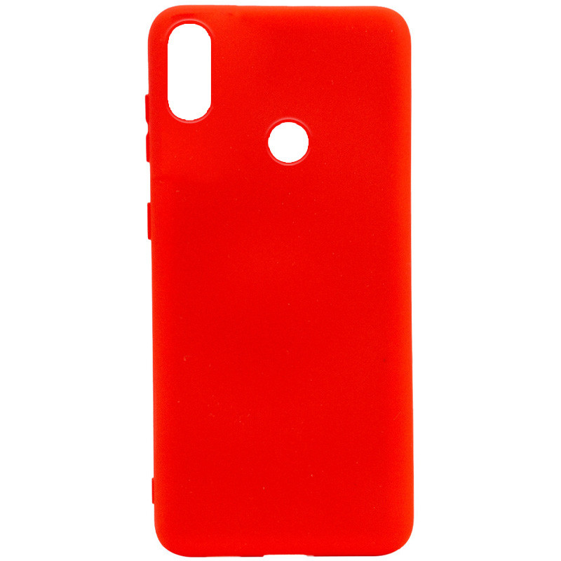 Чохол Silicone Cover Full without Logo (A) на Xiaomi Redmi Note 5 Pro/Note 5 (Dual Camera) (Дефект упаковки / Червоний / Red)