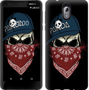 

Чохол Череп в кепці на Nokia 3.1 669155
