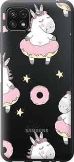 

Чехол Единорожки для Samsung Galaxy A22 5G A226B 1624750