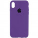 Чохол Silicone Case Full Protective (AA) на Apple iPhone XR (6.1") (Фіолетовий / Amethyst)