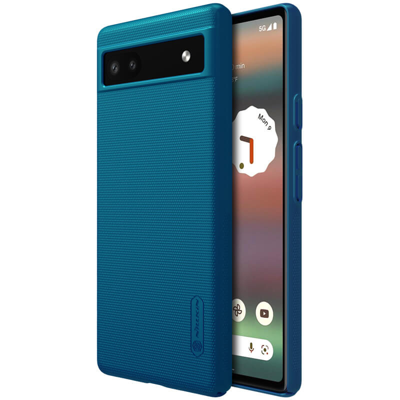 Купить Чехол Nillkin Matte для Google Pixel 6a (Бирюзовый / Peacock blue) на vchehle.ua