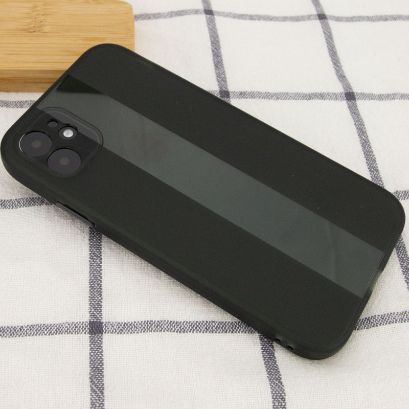 Фото Чехол TPU Glossy Line Full Camera для Apple iPhone 11 (6.1") (Черный) на vchehle.ua
