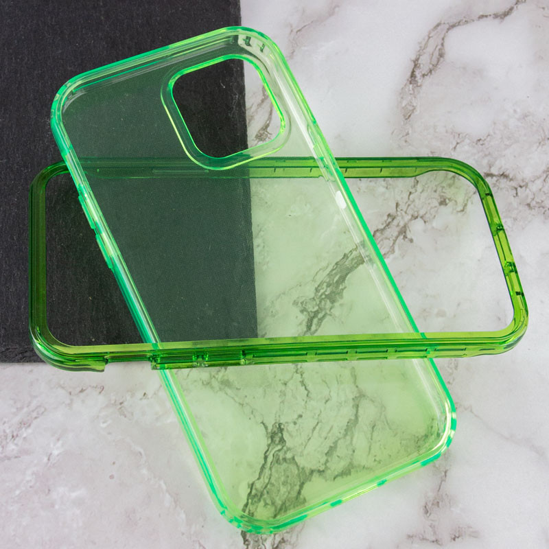 Фото Чохол TPU + PC Full Body з захистом 360 на Apple iPhone 12 Pro / 12 (6.1") (Зелений) на vchehle.ua