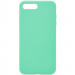 Чехол Silicone Case Full Protective (AA) NO LOGO для Apple iPhone 7 plus / 8 plus (5.5") (Зеленый / Spearmint)