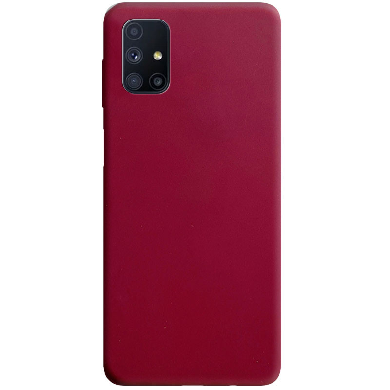 

Силиконовый чехол Candy для Samsung Galaxy A04s (Бордовый) 1482024