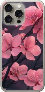 Чехол Пурпурная сакура для iPhone 15 Pro Max