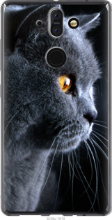 

Чохол Гарний кіт на Nokia 8 Sirocco 700866