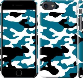 

Чохол Камуфляж прозорий фон на iPhone SE 2020 915872