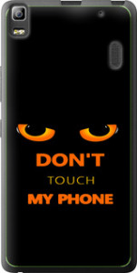 Чехол Don't touch the phone для Lenovo A7000
