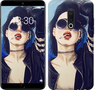 

Чехол Девушка на стиле для Meizu 16 Plus 670535