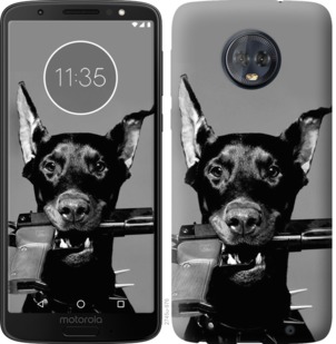

Чехол Доберман для Motorola Moto G6 Plus 763468
