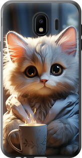 Чохол White cat на Samsung Galaxy J4 2018