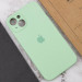 Купить Чехол Silicone Case Full Camera Protective (AA) для Apple iPhone 13 (6.1") (Зеленый / Pistachio) на vchehle.ua