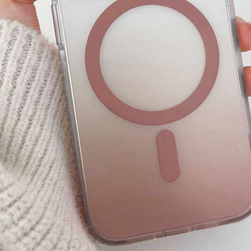 Фото Чехол TPU+PC Phantom with Magnetic Safe для Apple iPhone 16 (6.1") (Golden) на vchehle.ua
