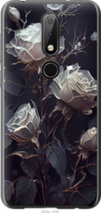Чехол Розы 2 для Nokia 6.1 Plus