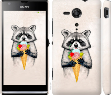 

Чохол Єнотик з морозивом на Sony Xperia SP M35H 801211
