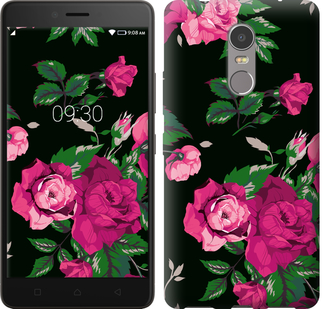 

Чехол Розы на черном фоне для Lenovo K6 Note 590363