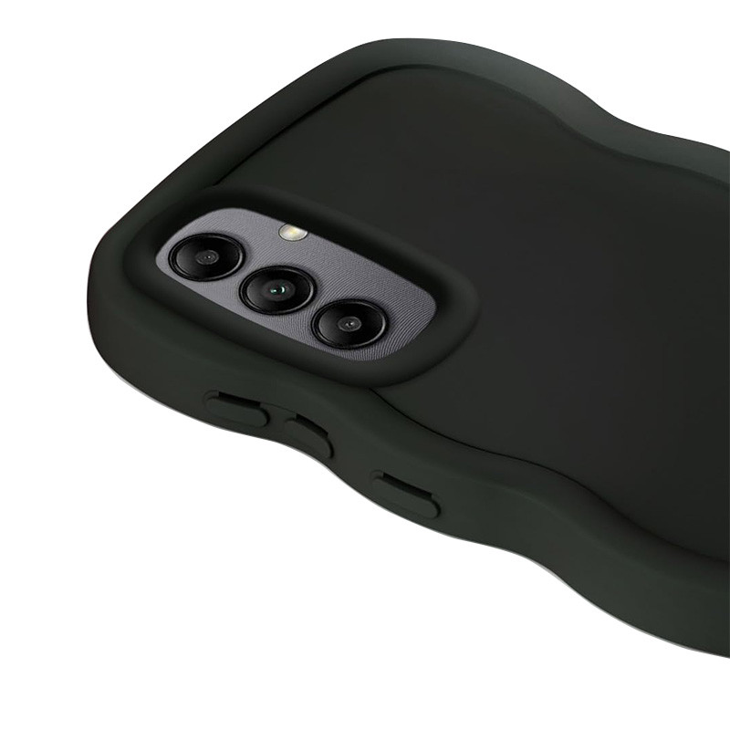 Фото Чохол TPU Ripple на Samsung Galaxy A35 (Black) на vchehle.ua