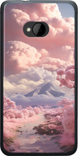 

Чехол Розовые облака для HTC One M7 1645199