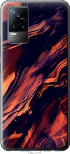 

Чехол Черно-оранжевая абстракция для Vivo V21E 1404857