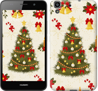 

Чехол Новогодняя елка для Huawei Y6 451111