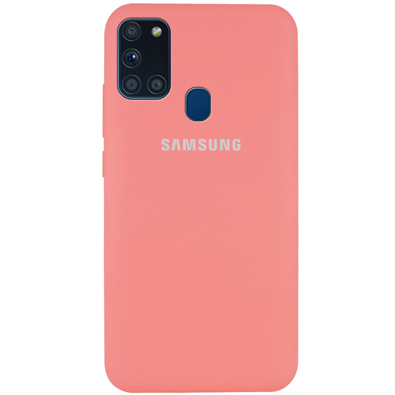 

Чехол Silicone Cover Full Protective (AA) для Samsung Galaxy A21s (Персиковый / Peach) 909703