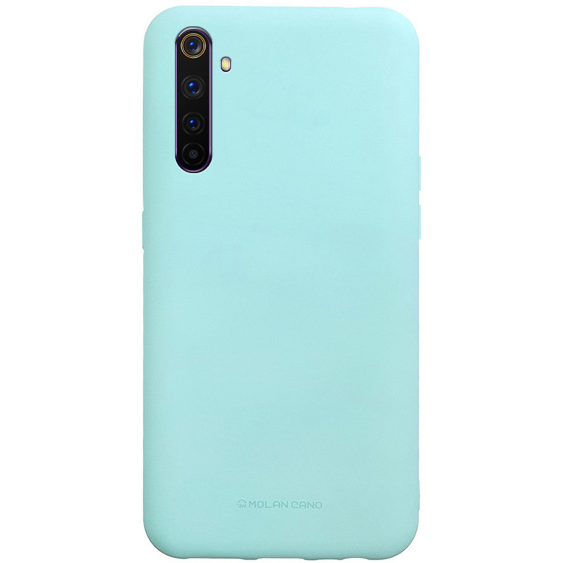 

TPU чохол Molan Cano Smooth на Realme 6 Pro (Бірюзовий) 905369