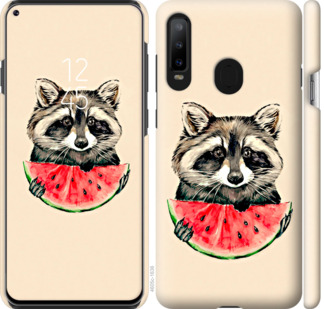 

Чехол Енотик с арбузом для Samsung Galaxy A8S 799567