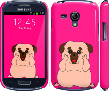 

Чехол Весёлый мопс для Samsung Galaxy S3 mini 928257