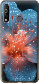 Чехол Роса на цветке для Tecno Camon 12 Air CC6