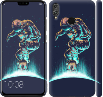 

Чохол Космонавт на скейтборді на Huawei Honor 8X 692825