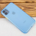 Фото TPU чехол Сolor matte для Apple iPhone 11 (6.1") (Синий) на vchehle.ua