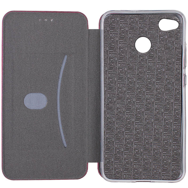 Фото Шкіряний чохол-книжка Classy на Xiaomi Redmi 4X (Бордовий) в маназині vchehle.ua