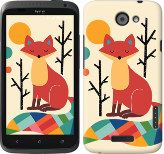 

Чохол Rainbow fox на HTC One X 576852