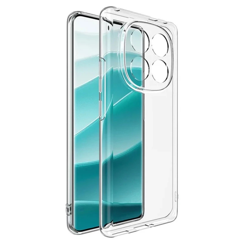 TPU чехол Epic Transparent 1,5mm Full Camera для Xiaomi Redmi Note 14 Pro 5G (Бесцветный (прозрачный))