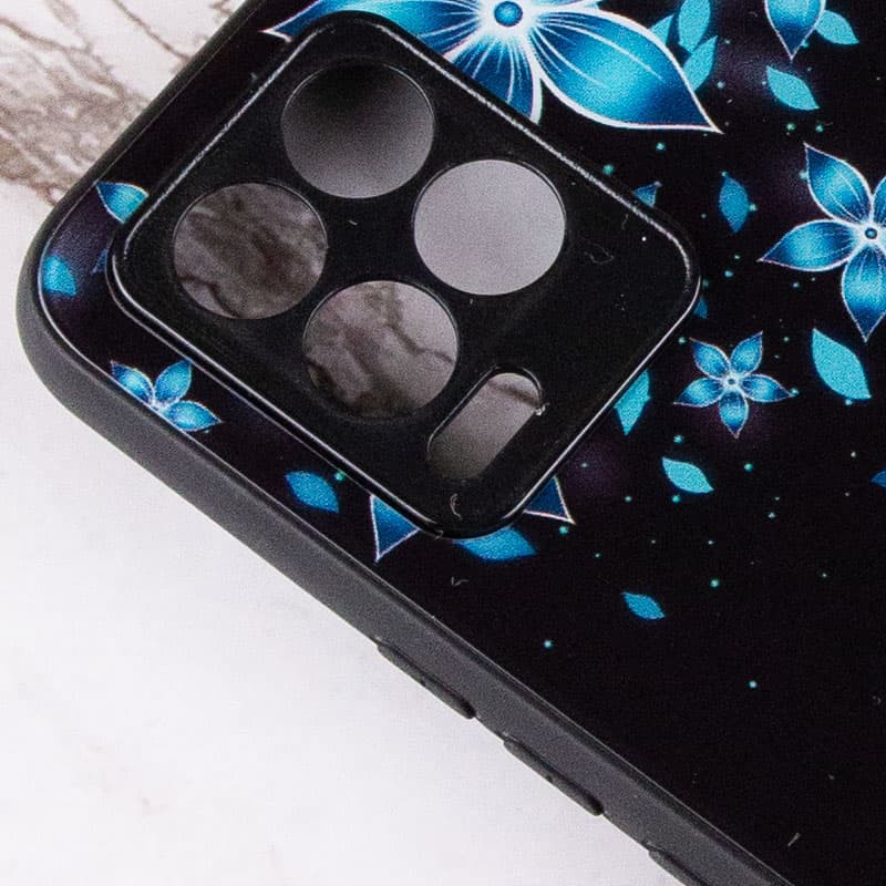 TPU+Glass чохол Diversity на Realme 8 / 8 Pro (Bloom) в магазині vchehle.ua