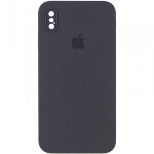 Уценка Чехол Silicone Case Square Full Camera Protective (AA) для Apple iPhone XS Max (6.5")