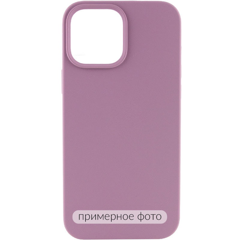 Чохол Silicone Case Full Protective (AA) NO LOGO на Apple iPhone 16 Pro (6.3") (Ліловий / Lilac Pride)