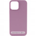 Чохол Silicone Case Full Protective (AA) NO LOGO на Apple iPhone 16 Pro (6.3") (Ліловий / Lilac Pride)